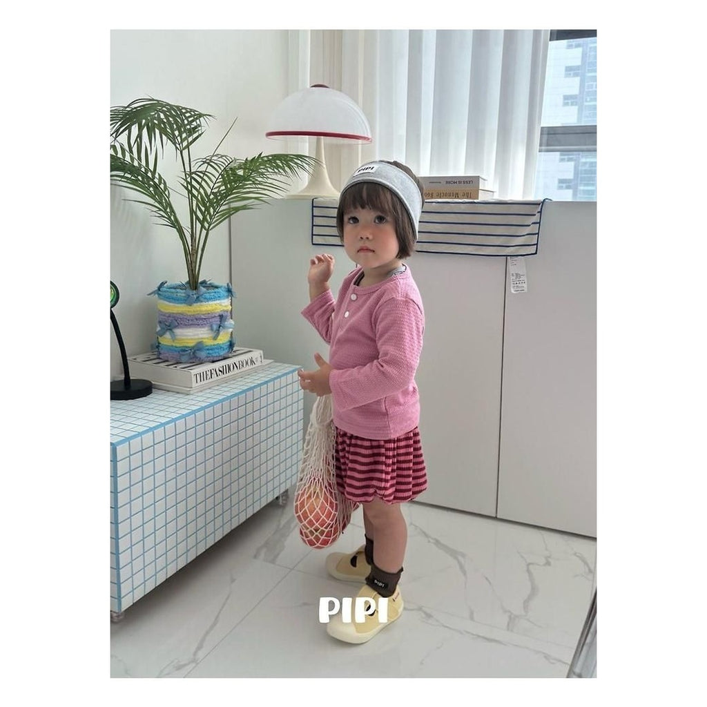 PIPI リブTシャツ