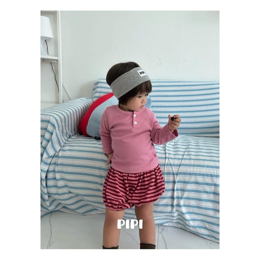 PIPI リブTシャツ