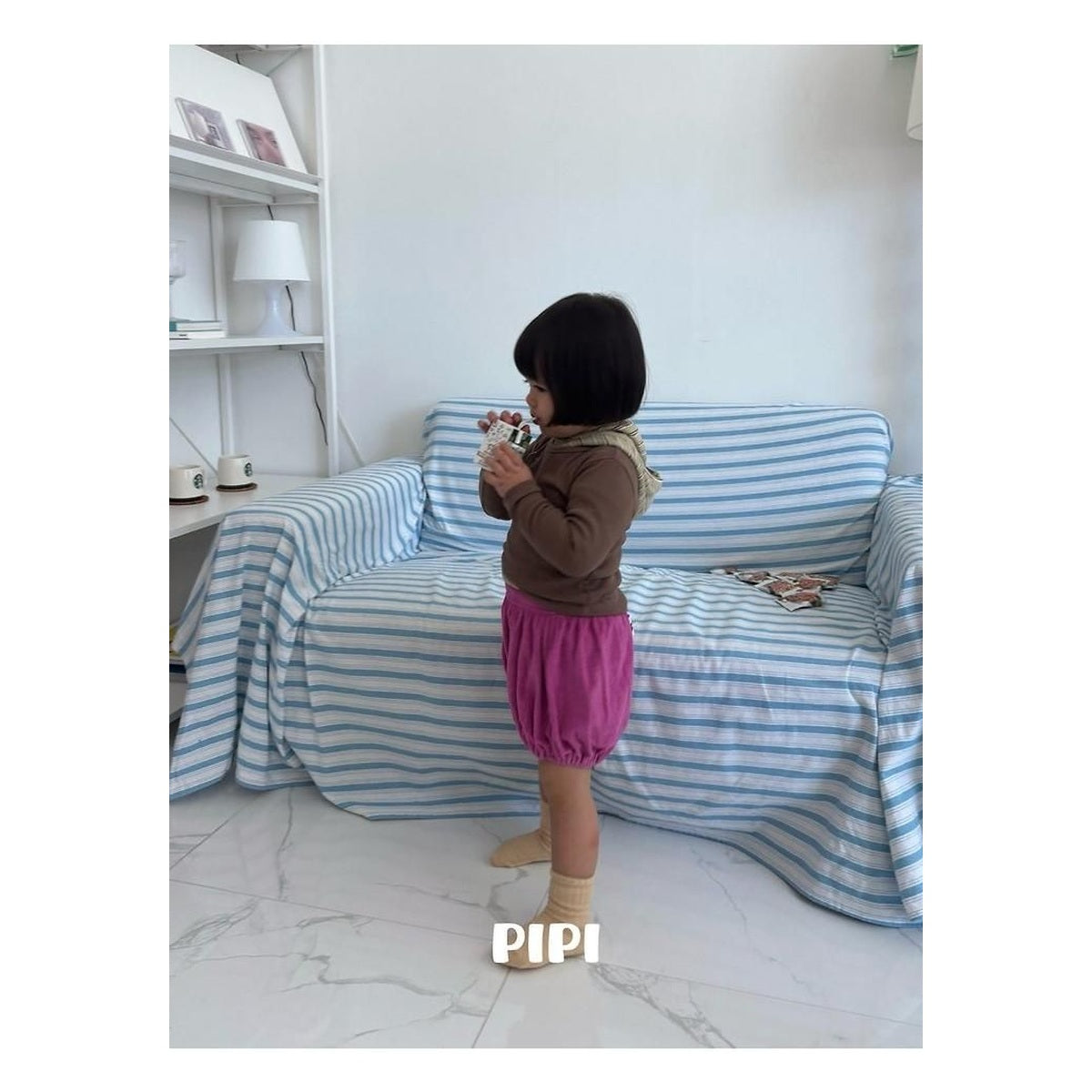 PIPI リブTシャツ