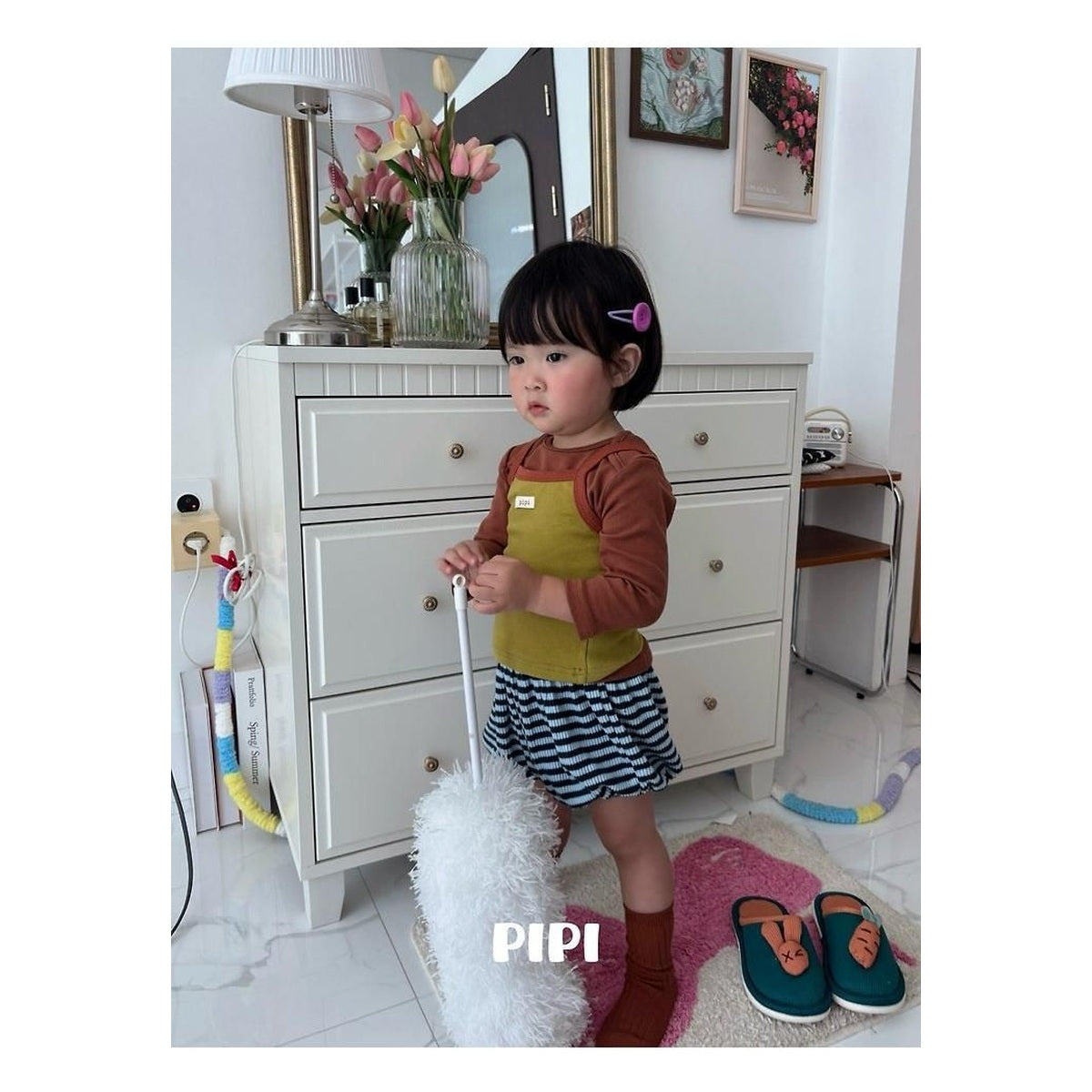 PIPI 配色タンクトップ