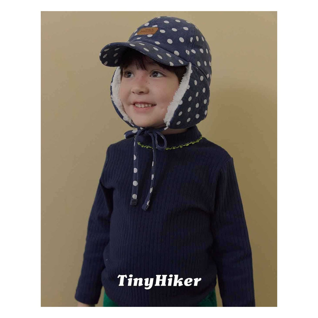 Tiny Hiker ドット耳付きキャップ FREE