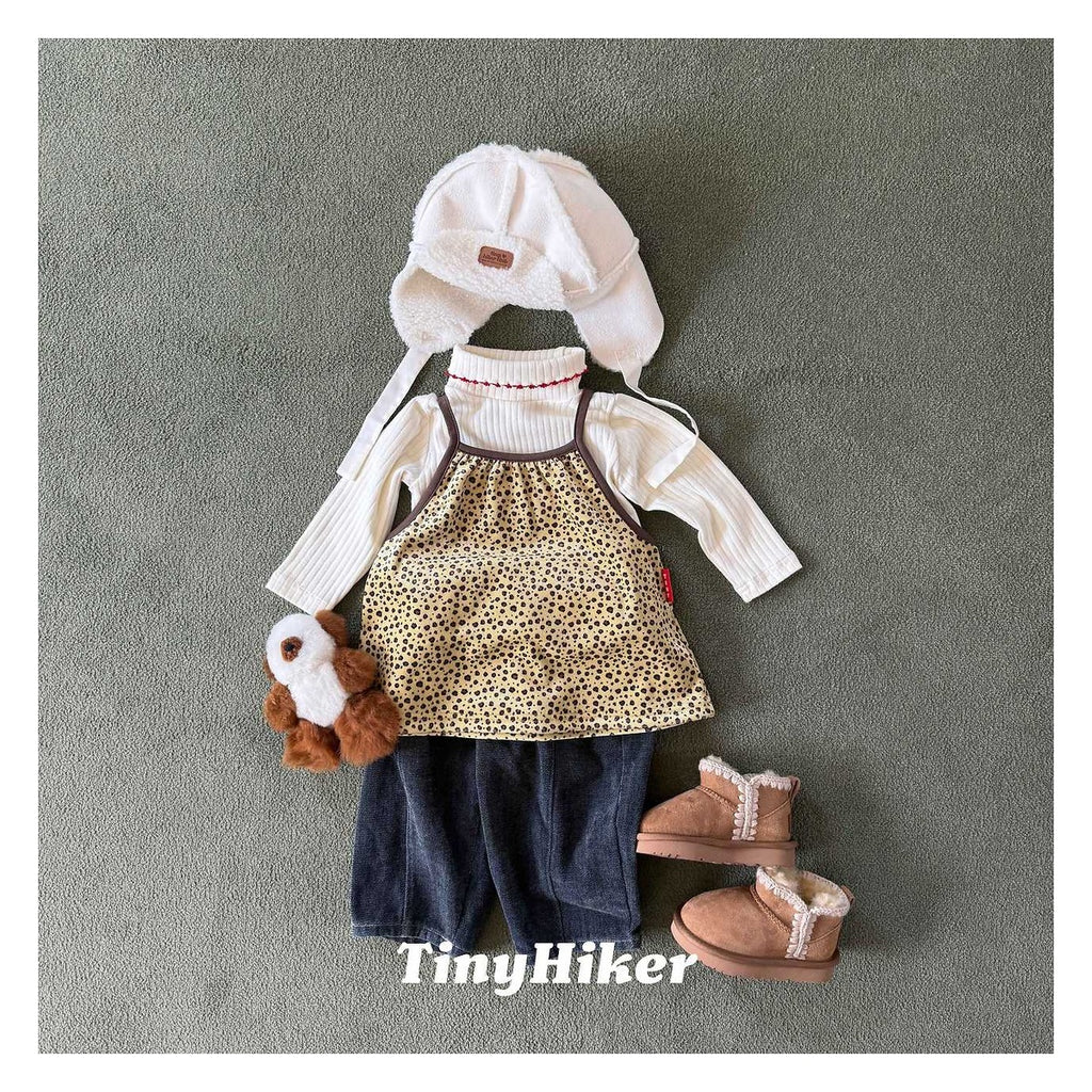 Tiny Hiker ドット耳付きキャップ FREE