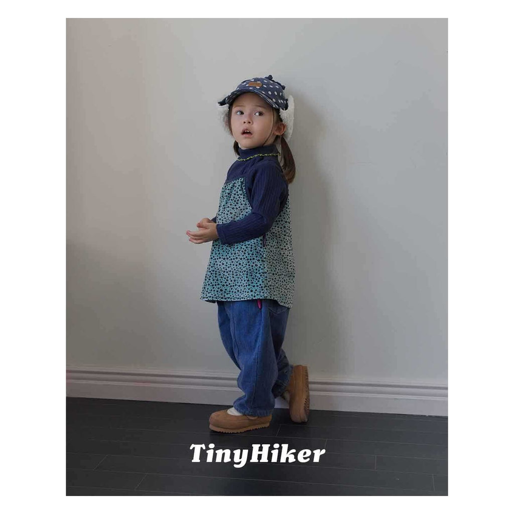 Tiny Hiker ドット耳付きキャップ FREE
