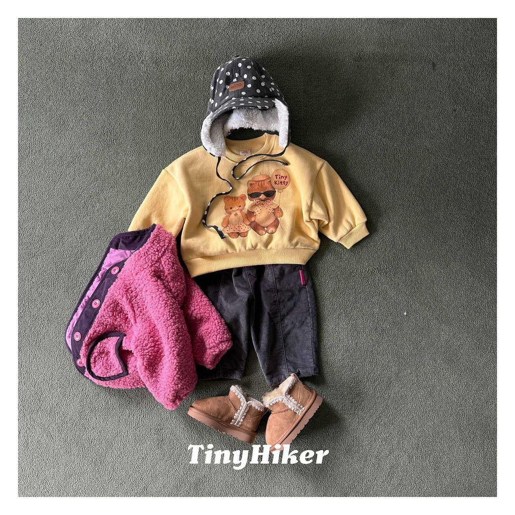 Tiny Hiker ドット耳付きキャップ FREE
