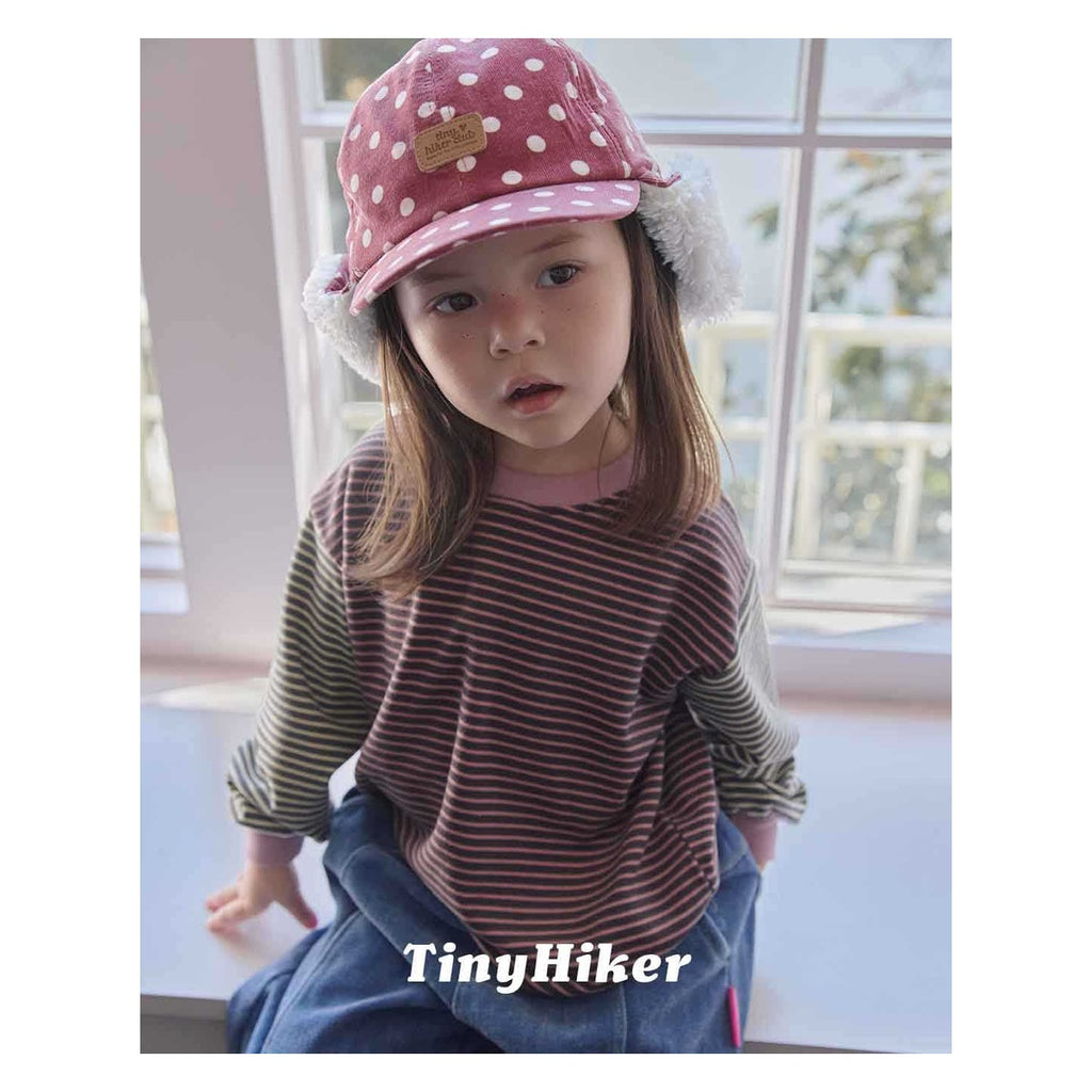 Tiny Hiker ドット耳付きキャップ FREE