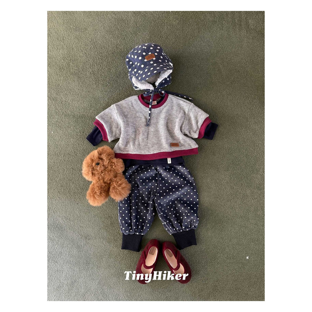 Tiny Hiker ドット耳付きキャップ FREE