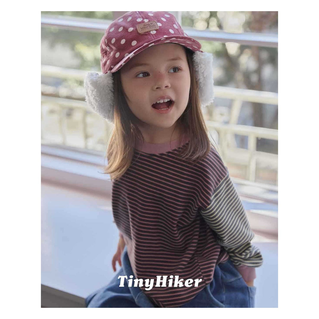 Tiny Hiker ドット耳付きキャップ FREE