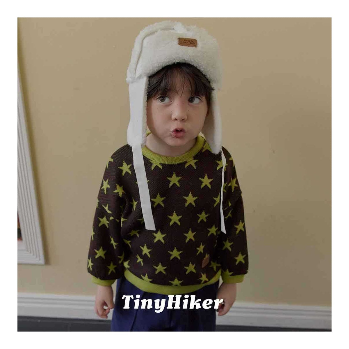 Tiny Hiker ポカポカうさみみ帽子