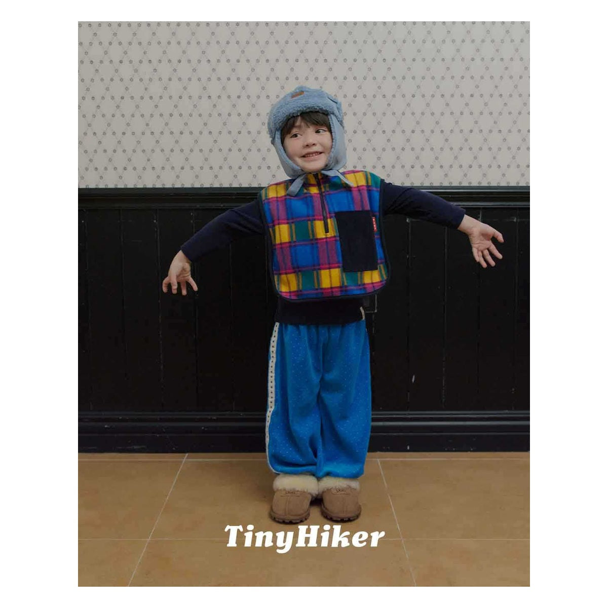 Tiny Hiker ポカポカうさみみ帽子