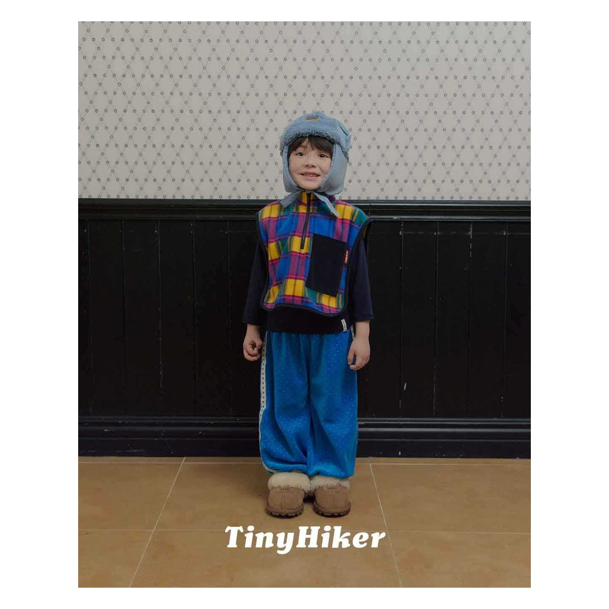 Tiny Hiker ポカポカうさみみ帽子
