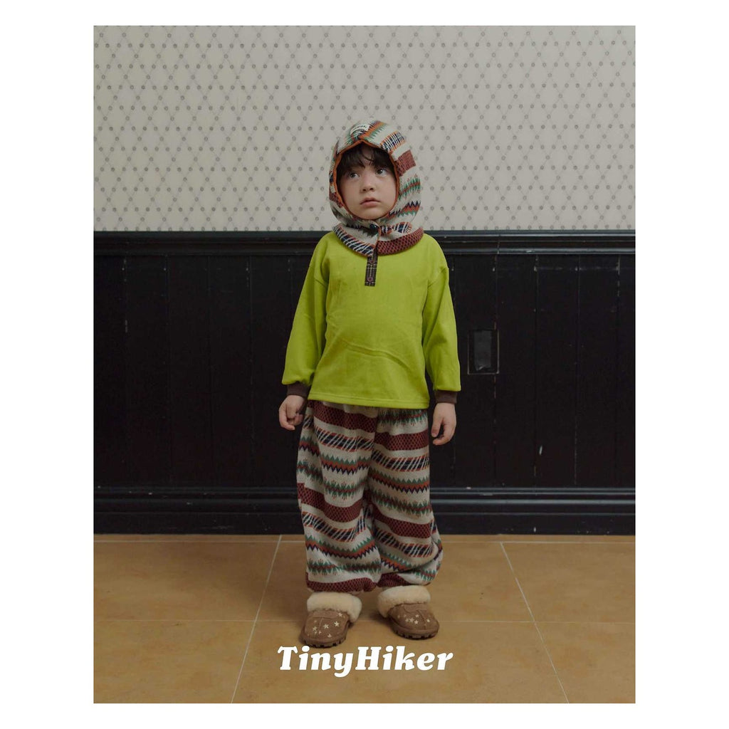 Tiny Hiker ノルディックパターンジョガーパンツ
