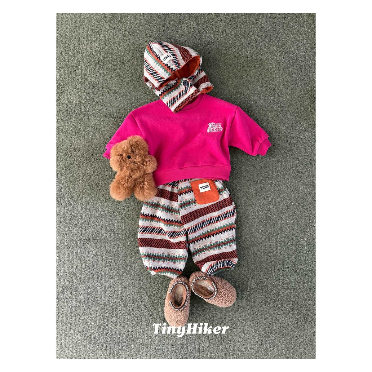 Tiny Hiker ノルディックパターンジョガーパンツ