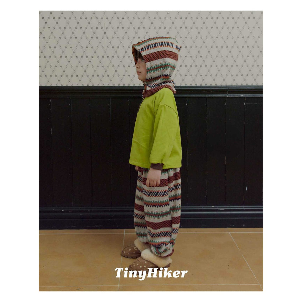 Tiny Hiker ノルディックパターンジョガーパンツ