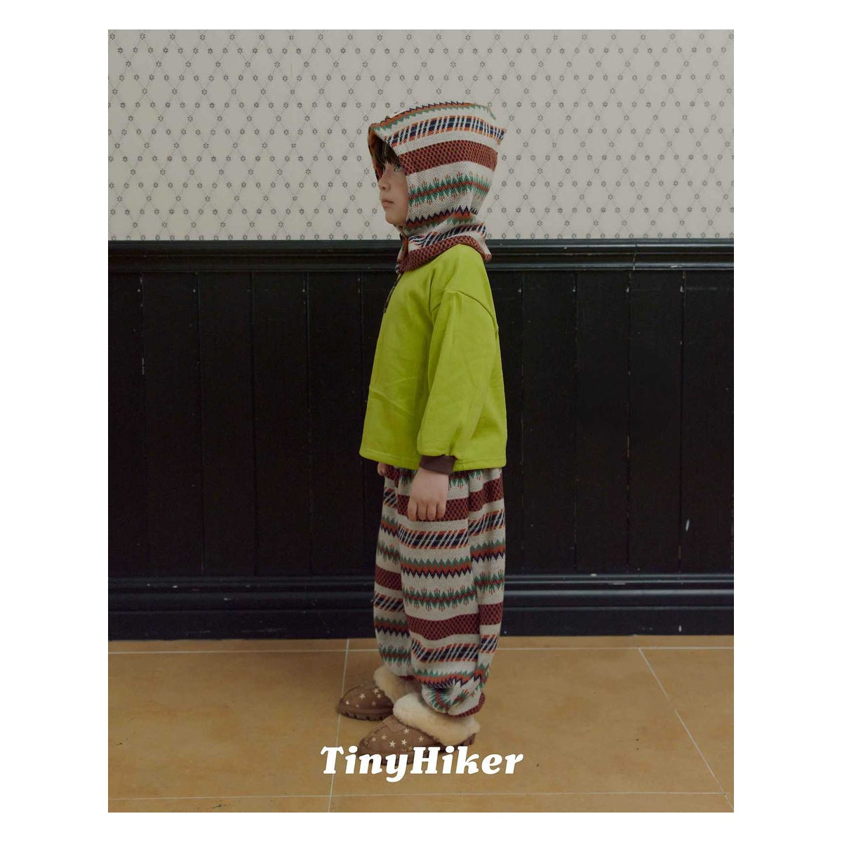 Tiny Hiker ノルディックパターンジョガーパンツ