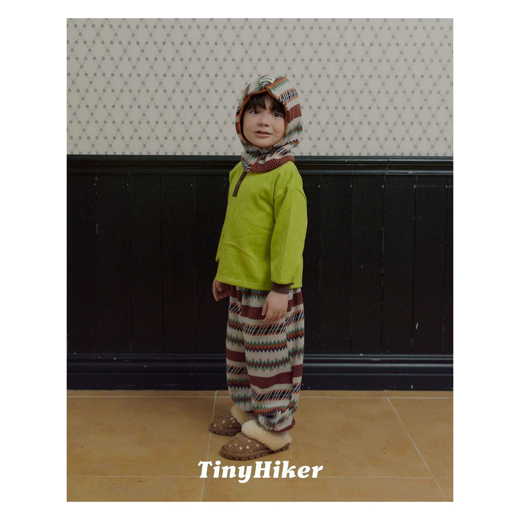 Tiny Hiker ノルディックパターンジョガーパンツ