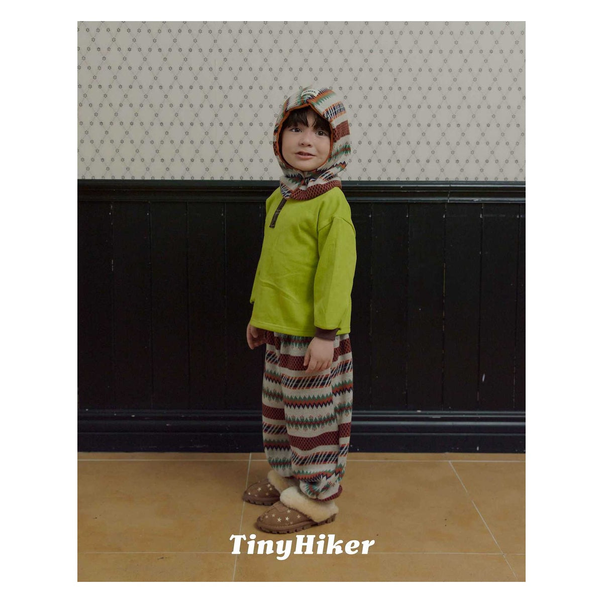 Tiny Hiker ノルディックパターンジョガーパンツ