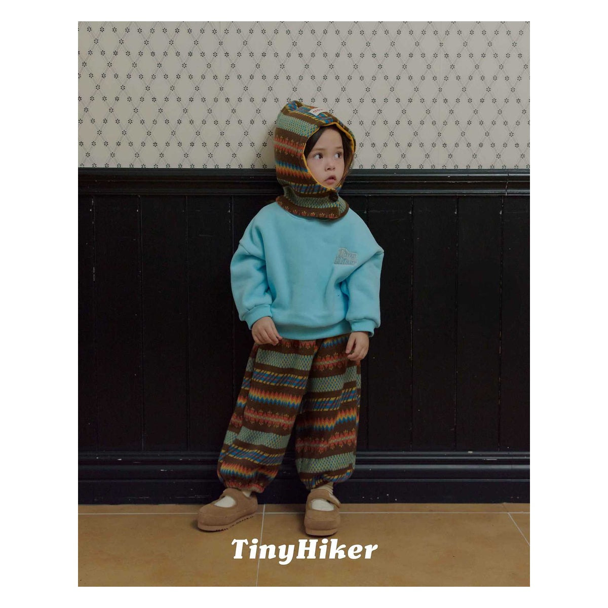 Tiny Hiker ノルディックパターンジョガーパンツ