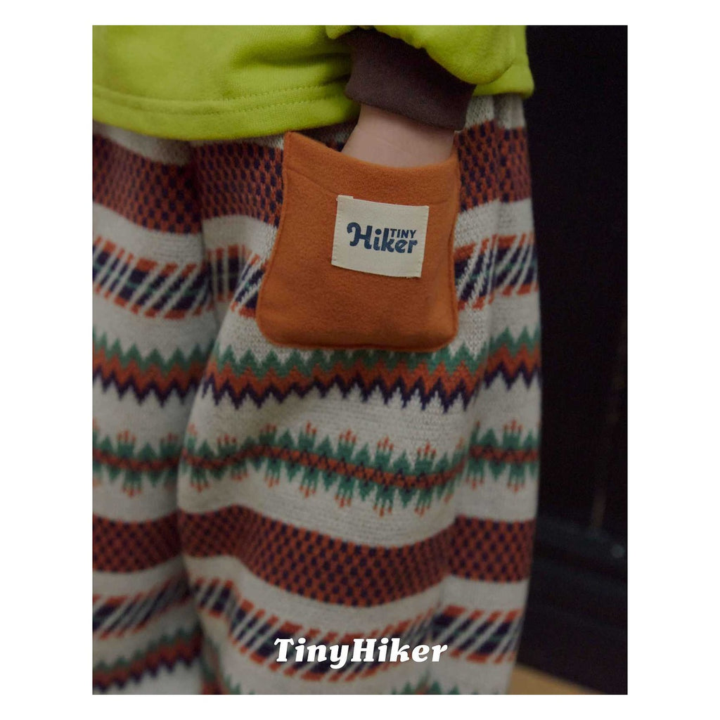 Tiny Hiker ノルディックパターンジョガーパンツ