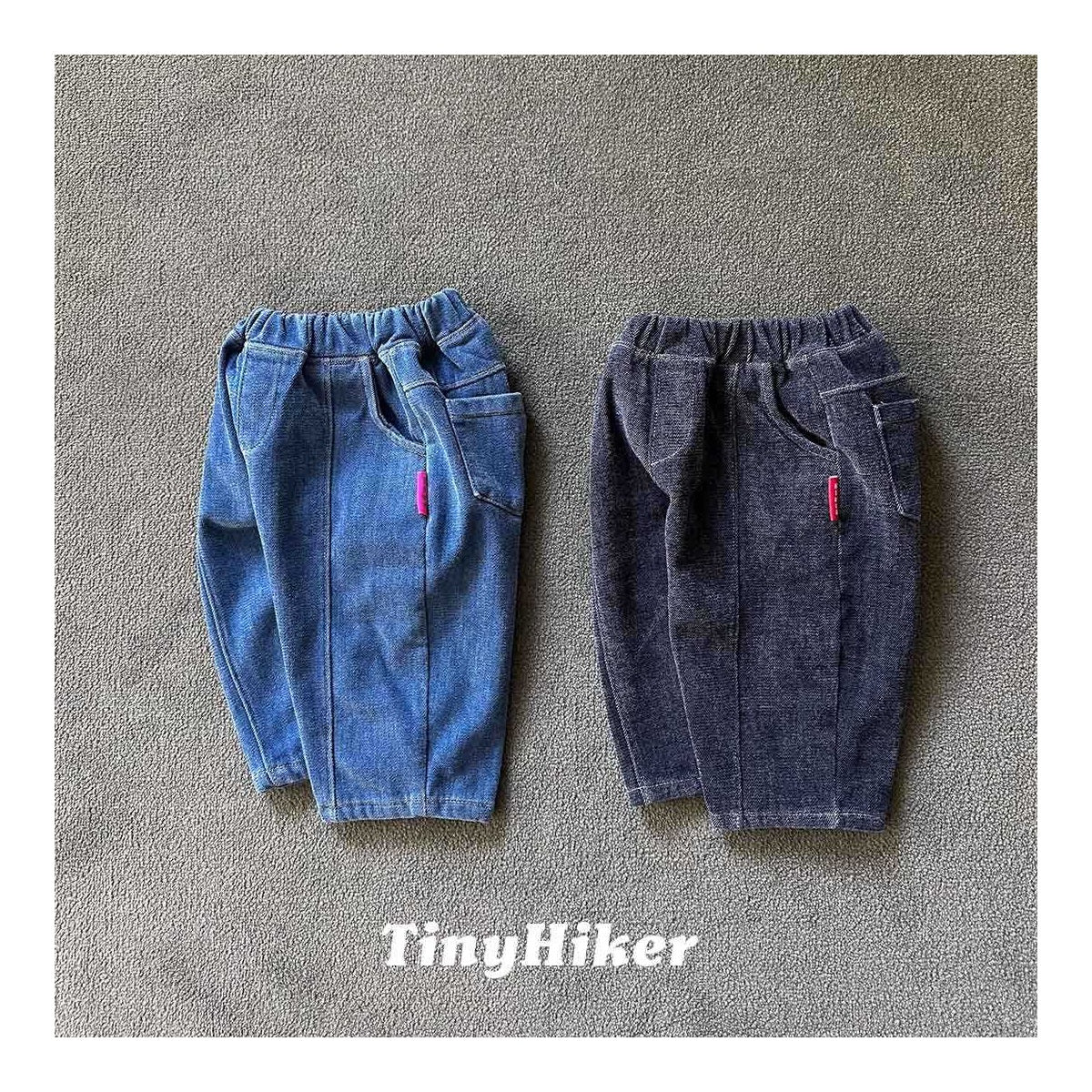 Tiny Hiker ぬくぬくアボーイデニムパンツ