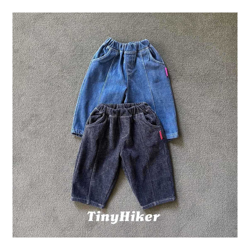 Tiny Hiker ぬくぬくアボーイデニムパンツ