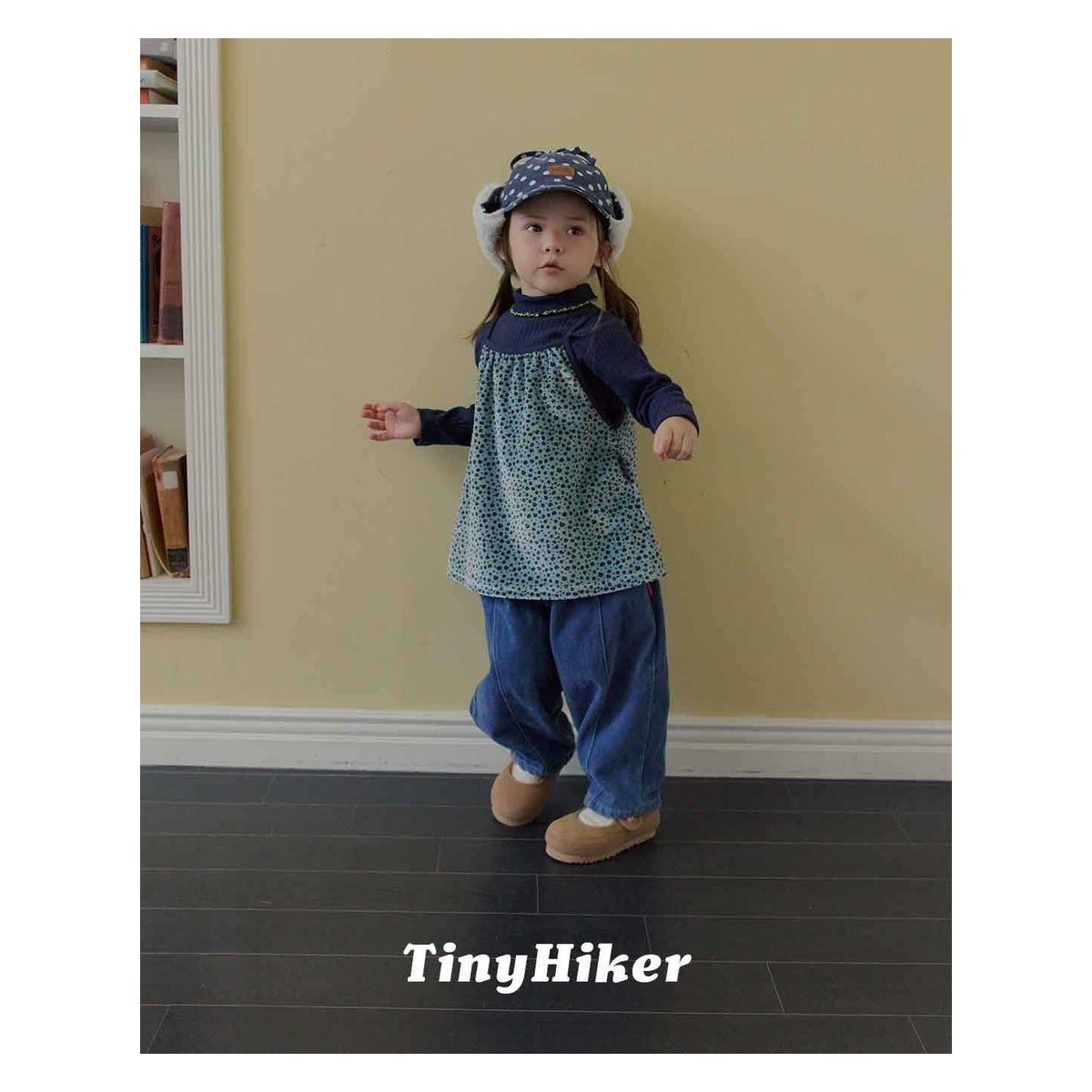 Tiny Hiker ぬくぬくアボーイデニムパンツ