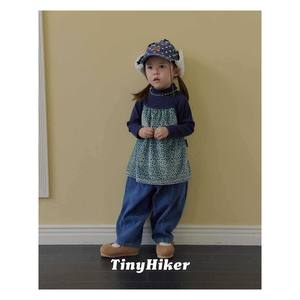 Tiny Hiker ぬくぬくアボーイデニムパンツ