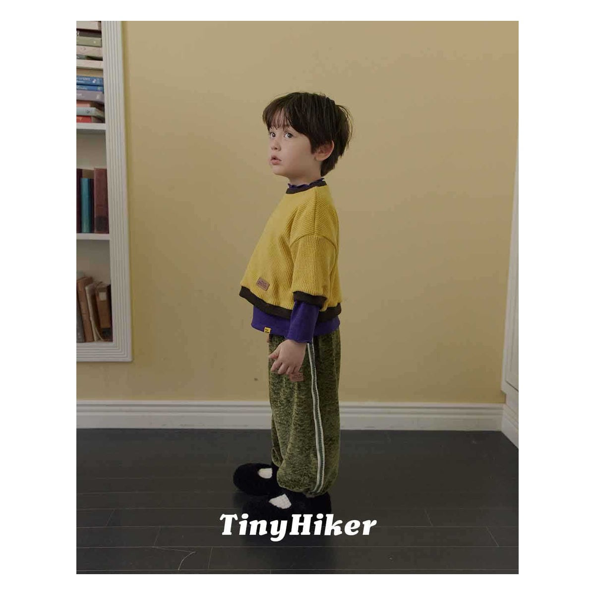 Tiny Hiker シルキーテープジョガーパンツ