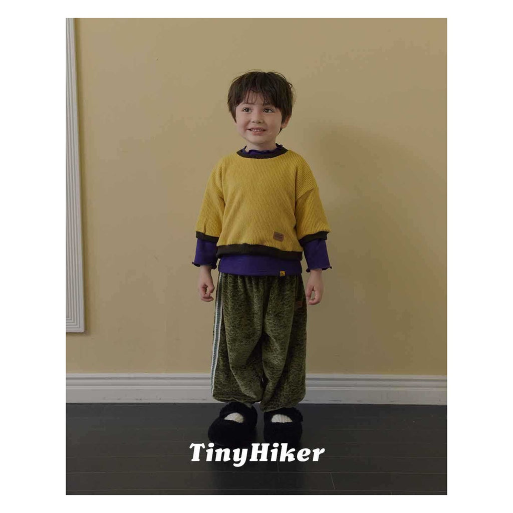 Tiny Hiker シルキーテープジョガーパンツ