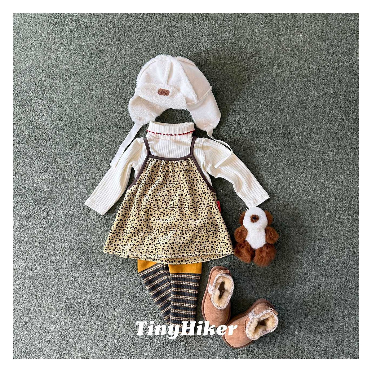 Tiny Hiker ユニークミックスレギンス