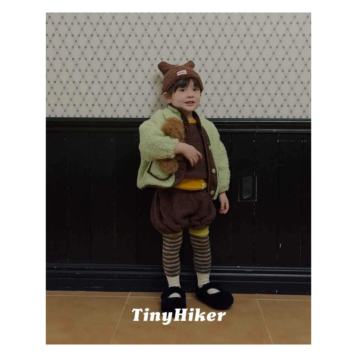 Tiny Hiker ユニークミックスレギンス