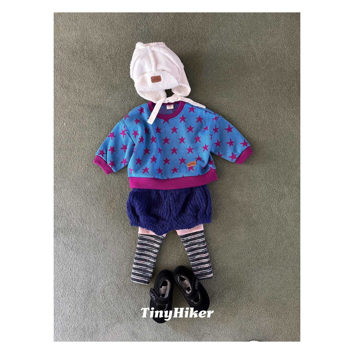 Tiny Hiker ユニークミックスレギンス