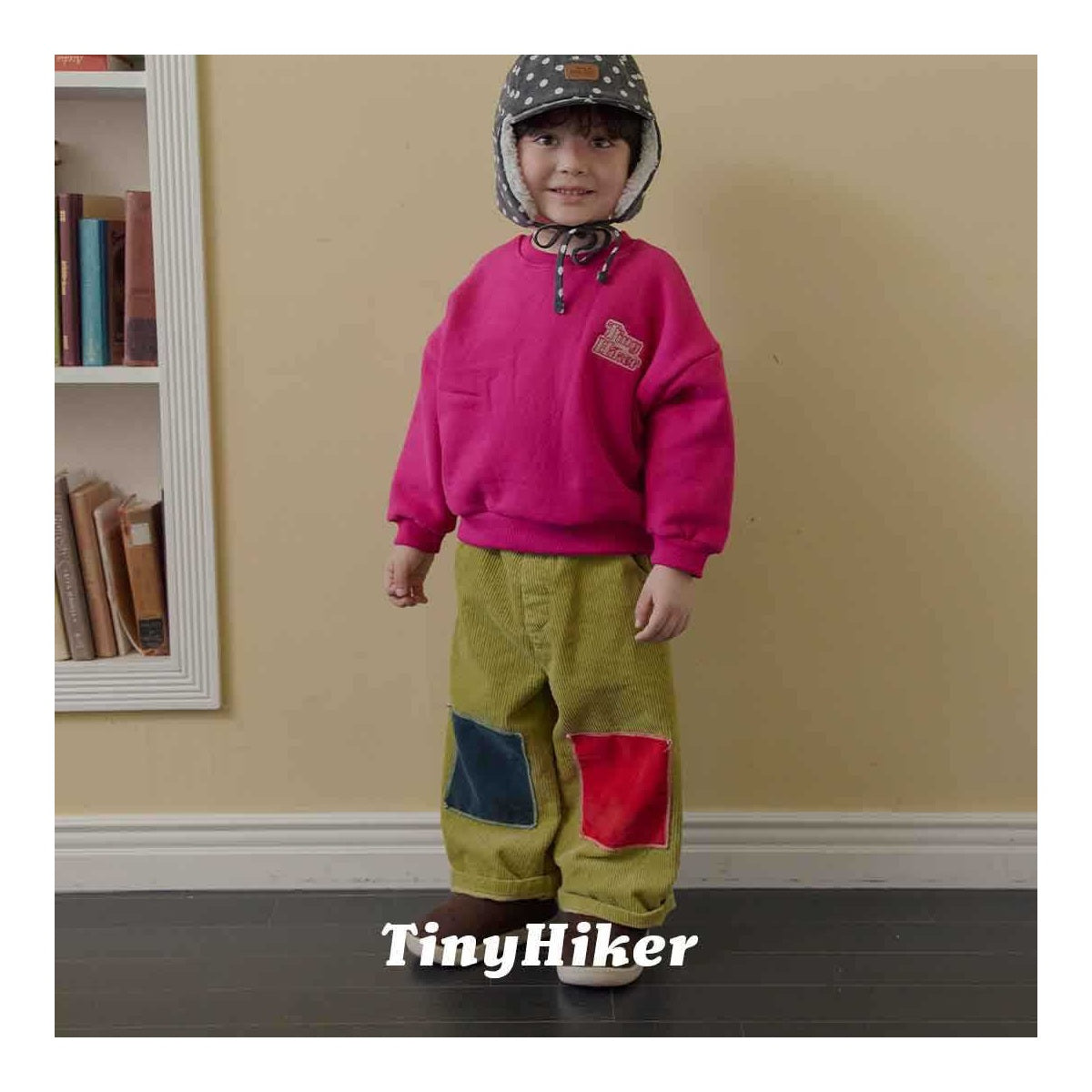 Tiny Hiker パッチコーデュロイパンツ
