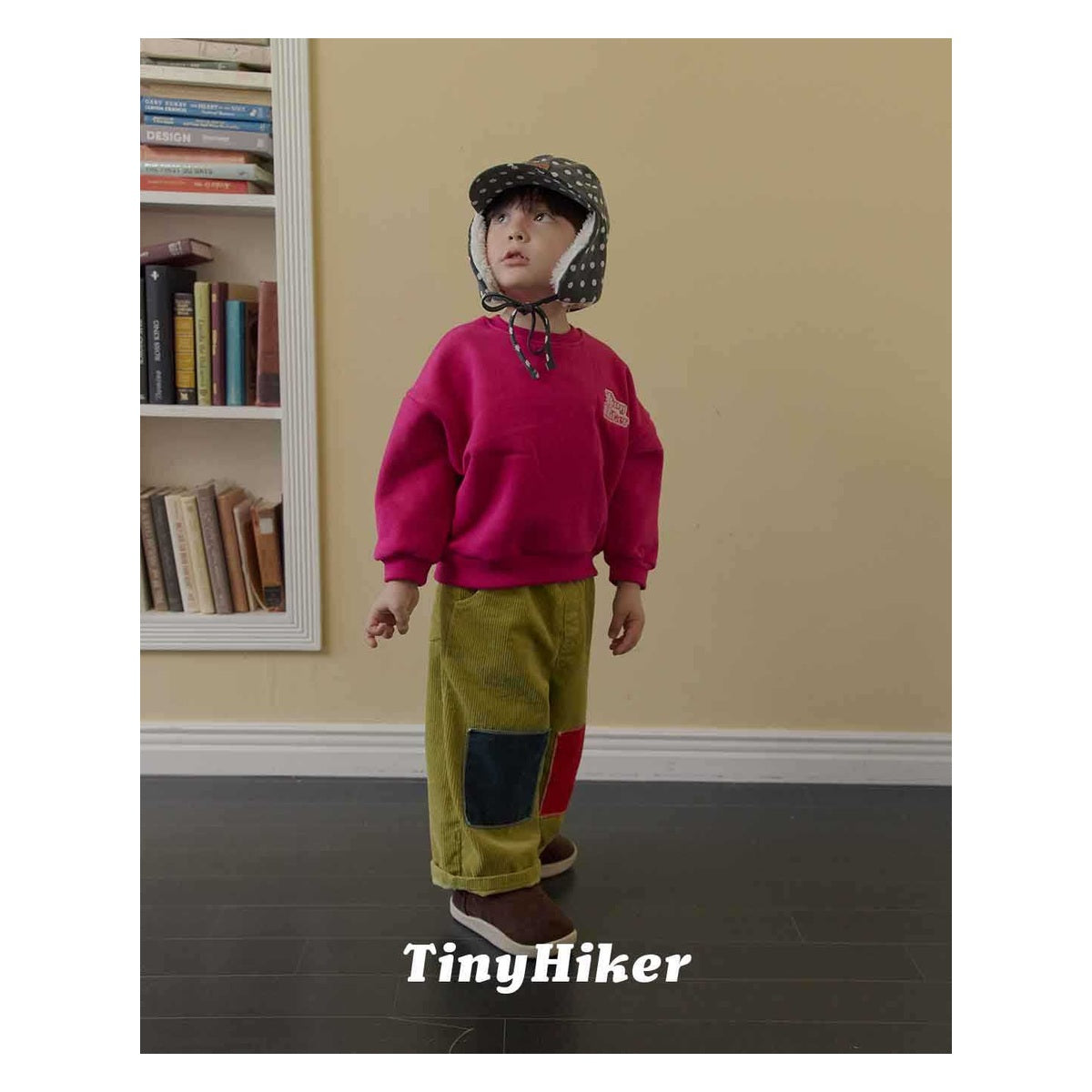Tiny Hiker パッチコーデュロイパンツ