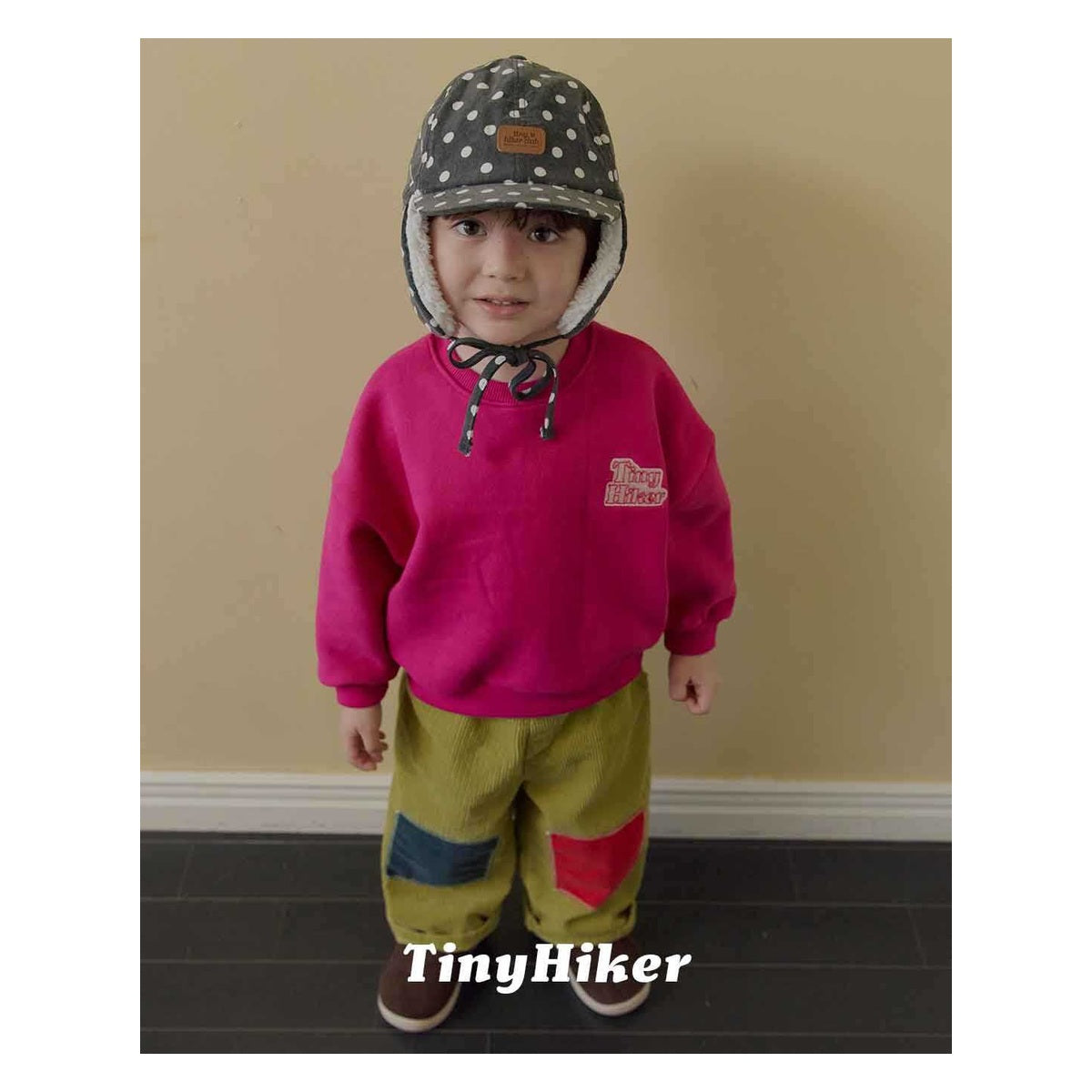 Tiny Hiker パッチコーデュロイパンツ
