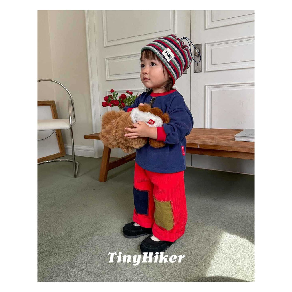 Tiny Hiker パッチコーデュロイパンツ