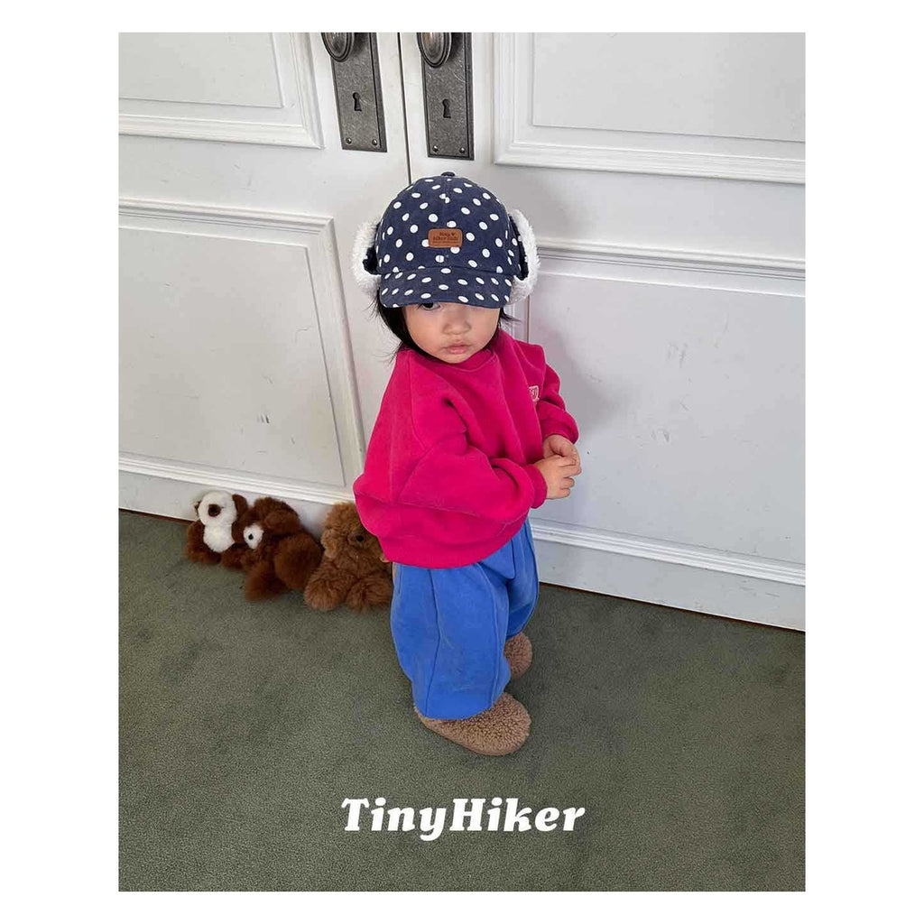 Tiny Hiker タイニー刺繍ジョガーパンツ
