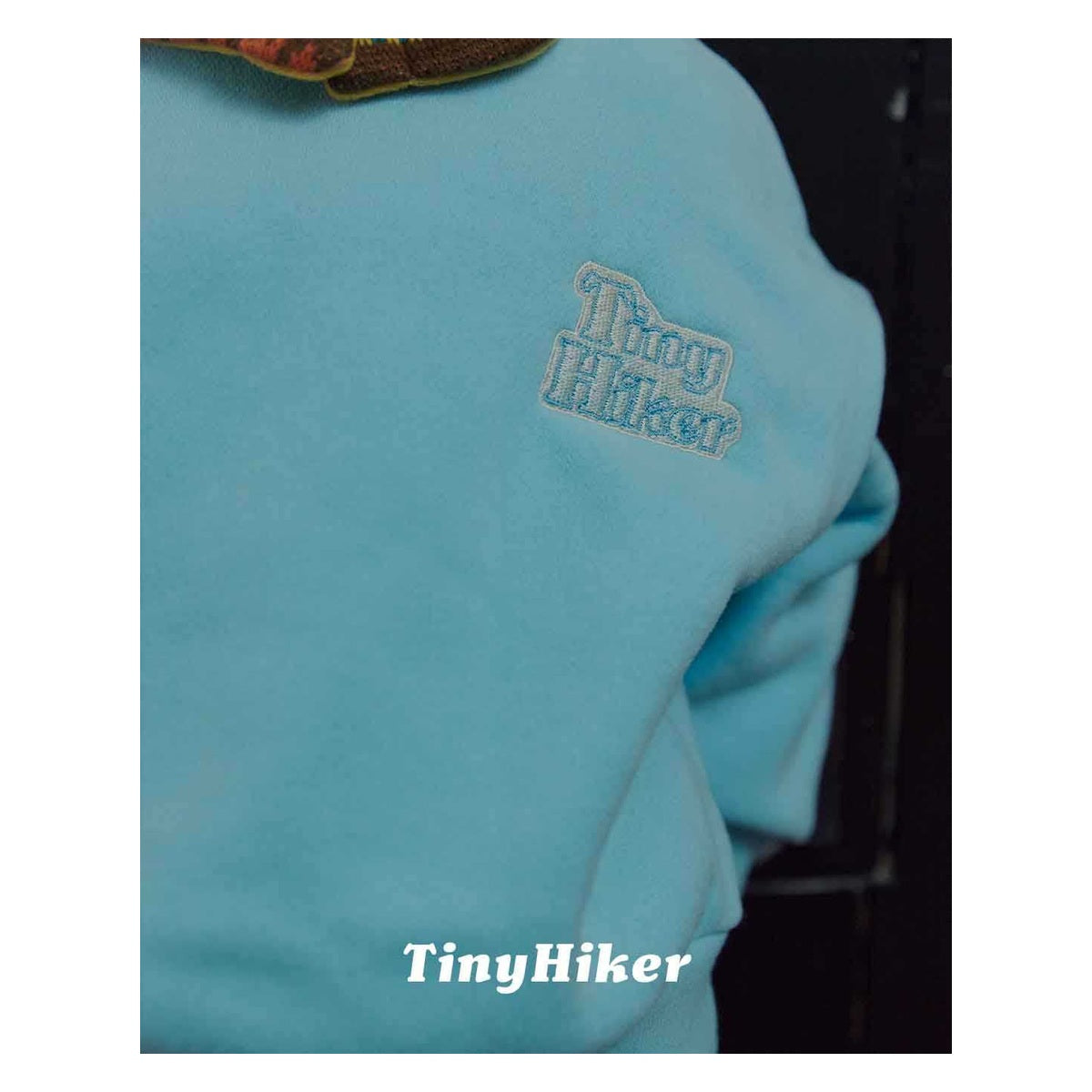Tiny Hiker 刺繍スウェット