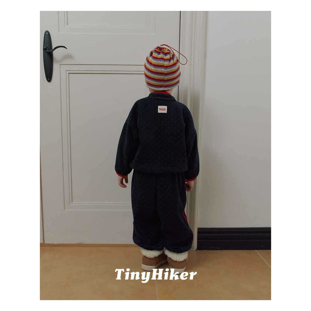 Tiny Hiker プチドットフリースパンツ