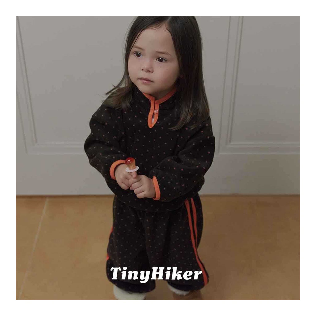 Tiny Hiker プチドットフリースTシャツ
