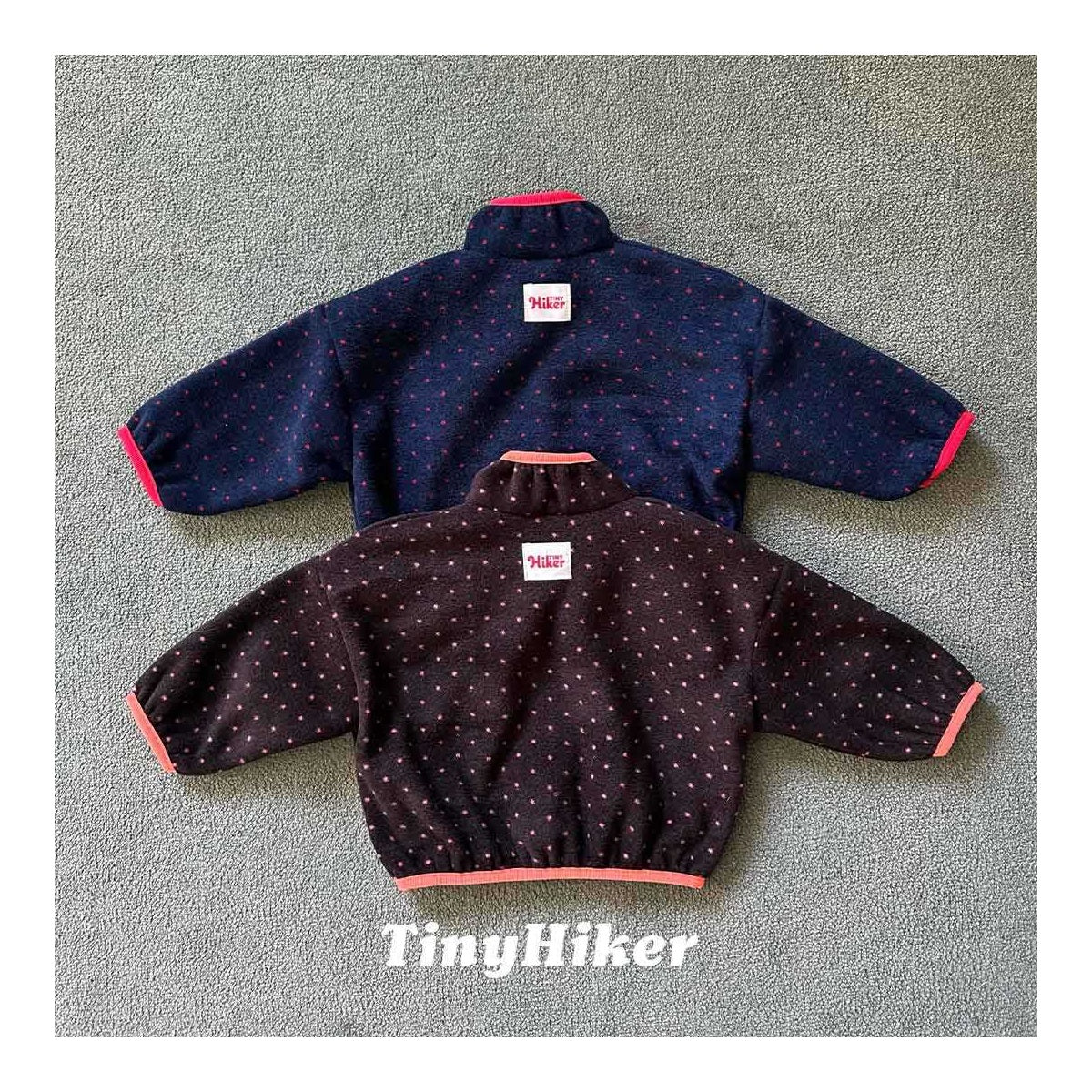 Tiny Hiker プチドットフリースTシャツ