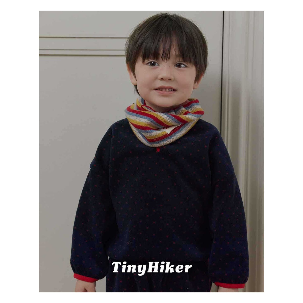 Tiny Hiker プチドットフリースTシャツ