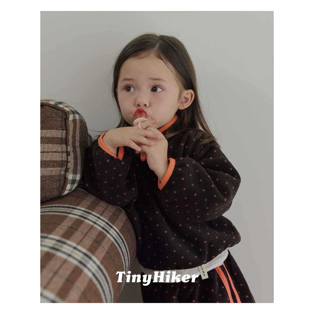 Tiny Hiker プチドットフリースTシャツ
