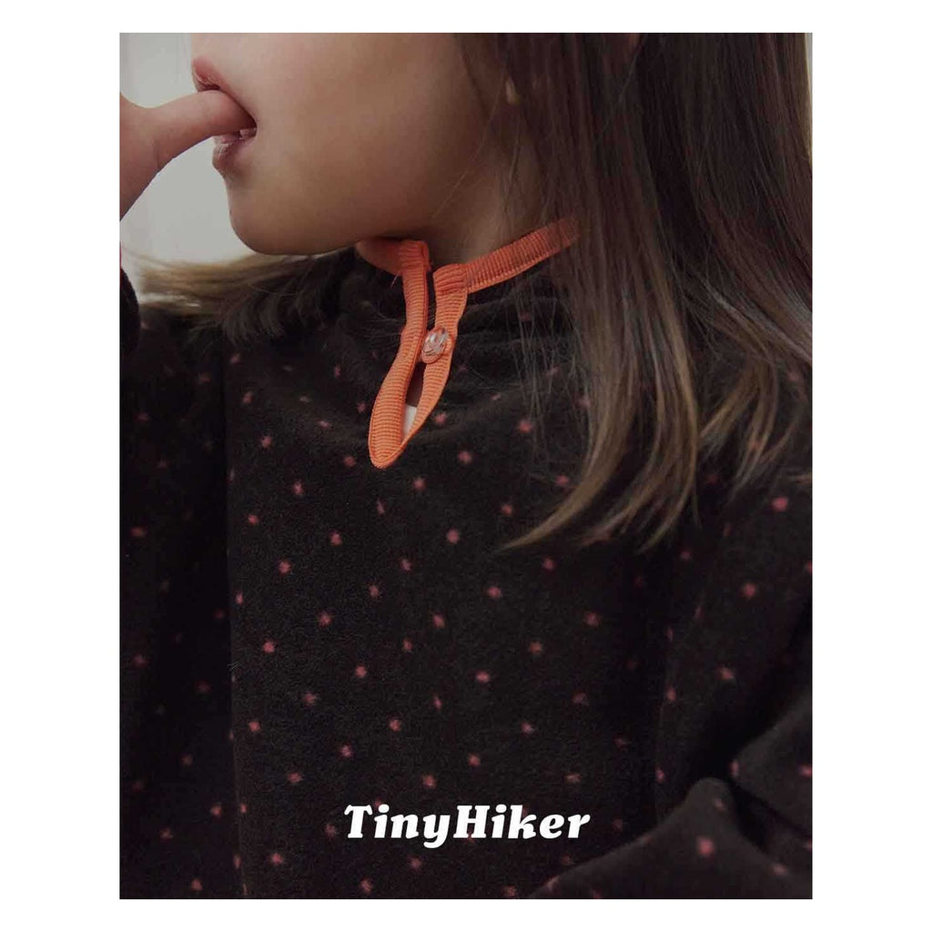 Tiny Hiker プチドットフリースTシャツ