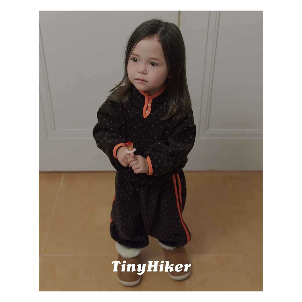Tiny Hiker プチドットフリースTシャツ