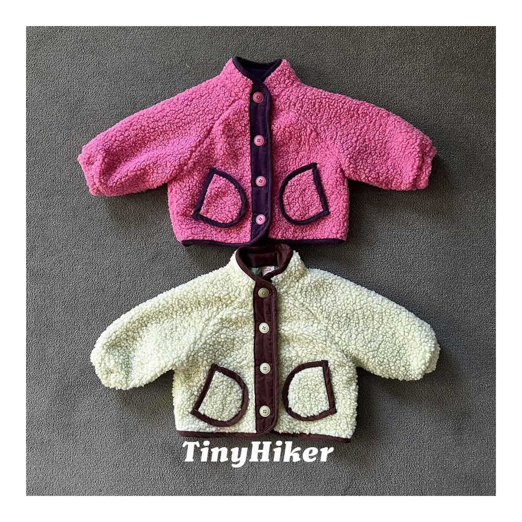Tiny Hiker ふわふわボアジャンパー