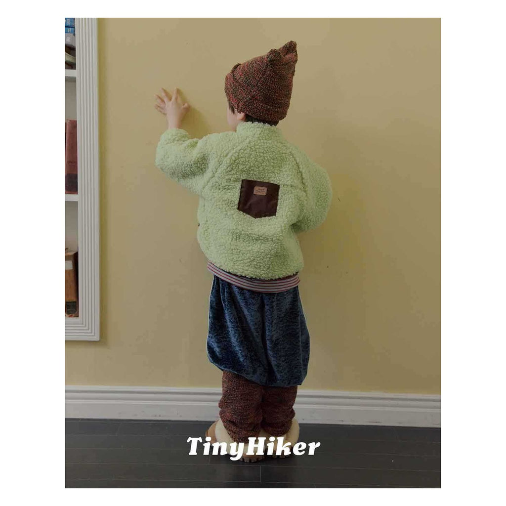 Tiny Hiker ふわふわボアジャンパー