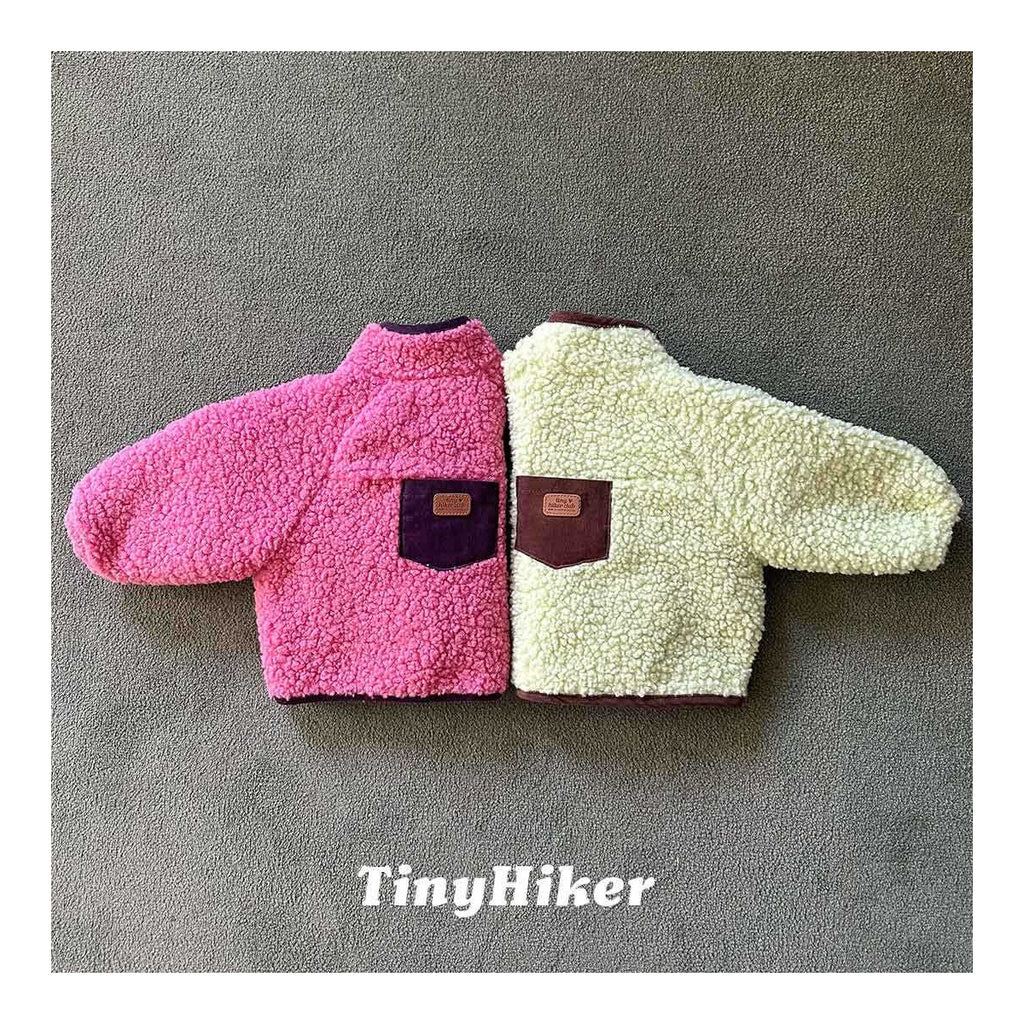 Tiny Hiker ふわふわボアジャンパー