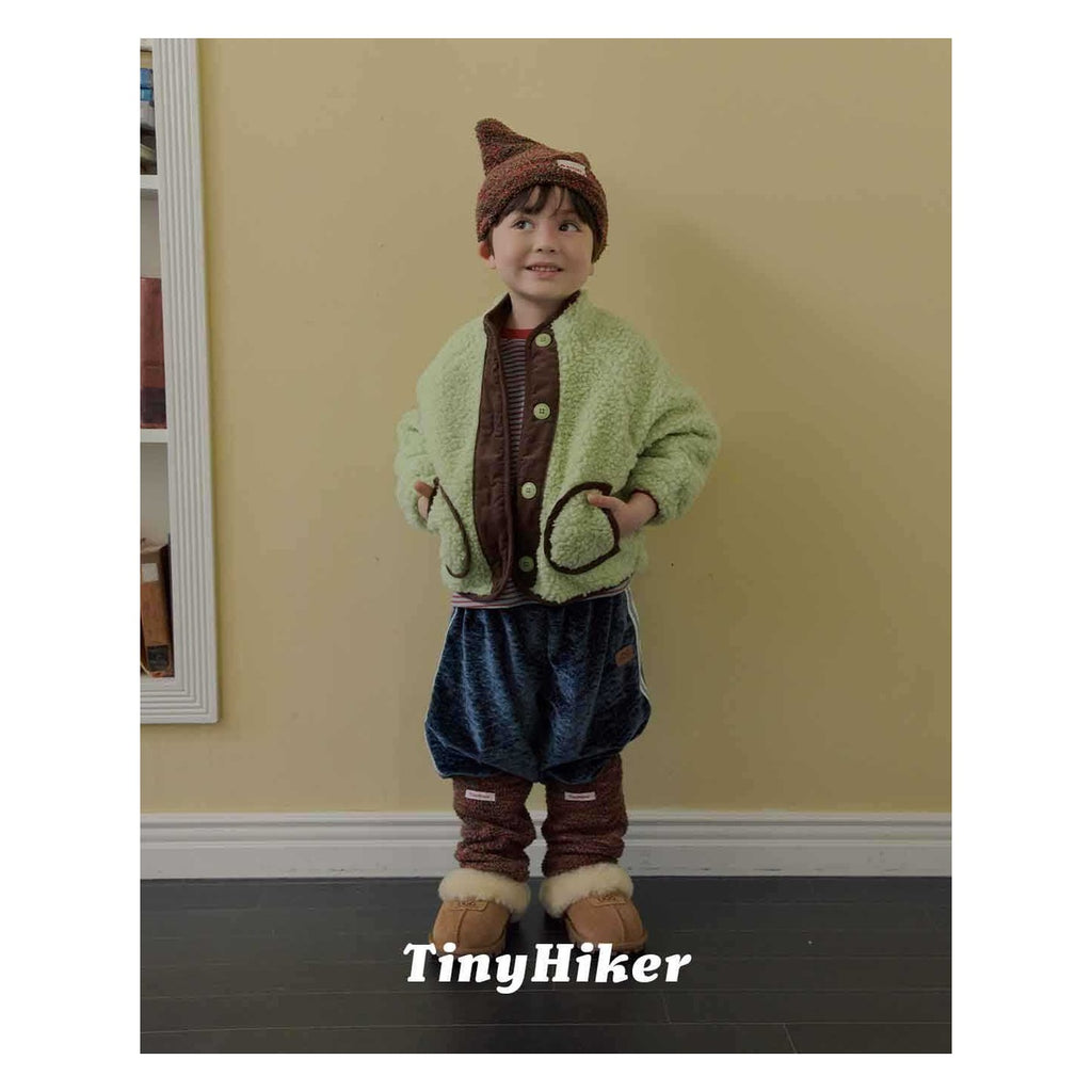 Tiny Hiker ふわふわボアジャンパー