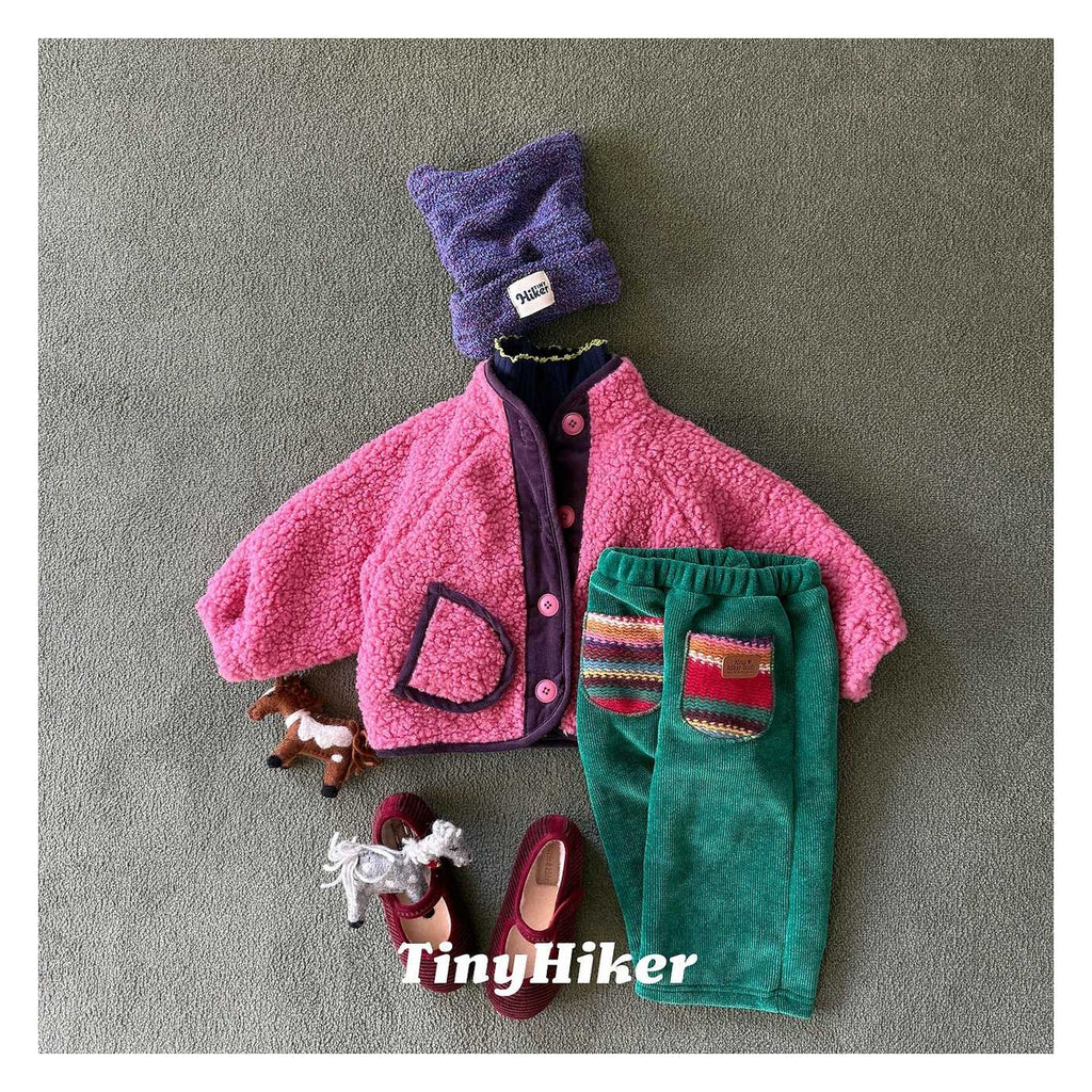 Tiny Hiker ふわふわボアジャンパー