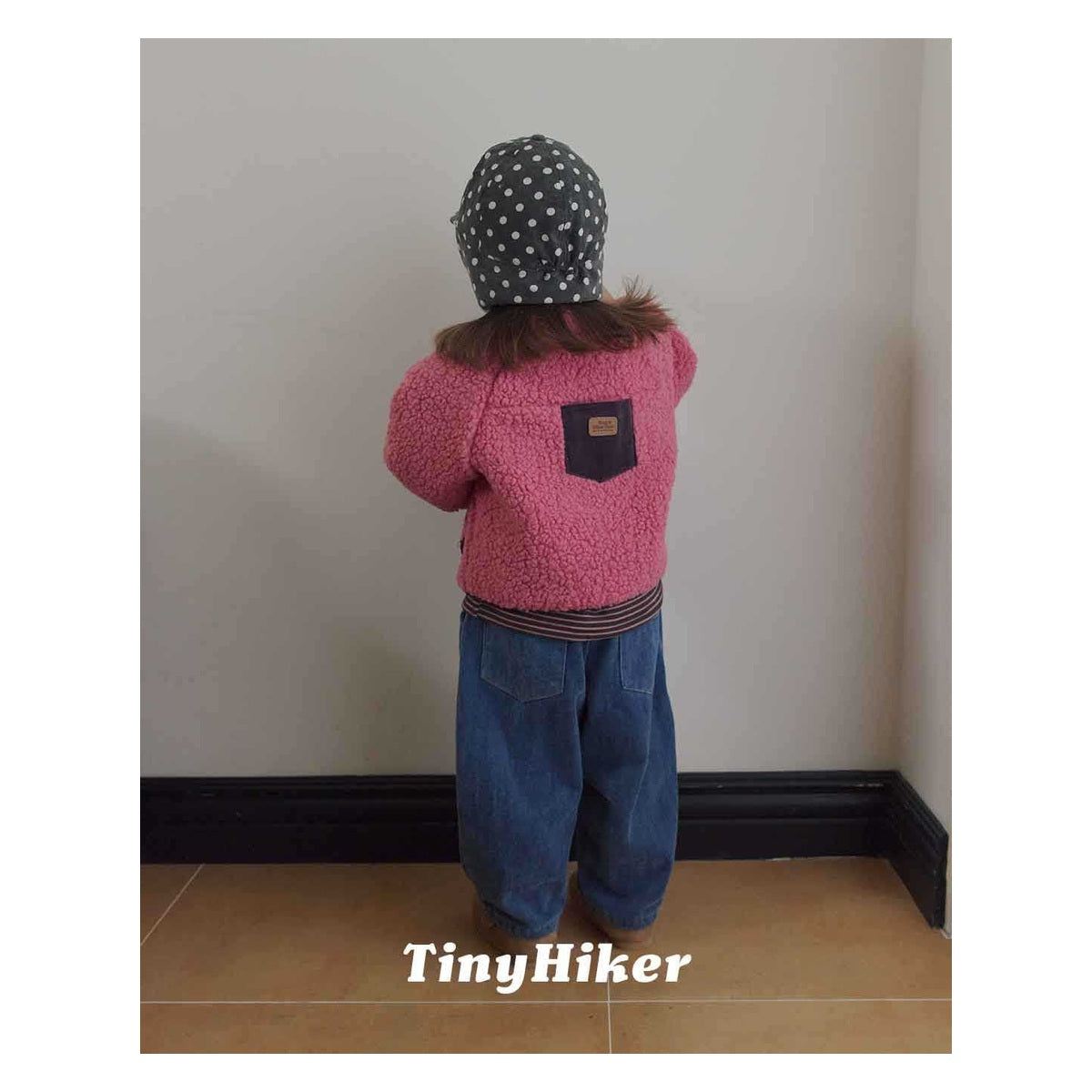 Tiny Hiker ふわふわボアジャンパー